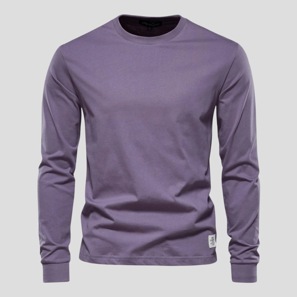 Men's Long Sleeved Shirt Classic Cotton