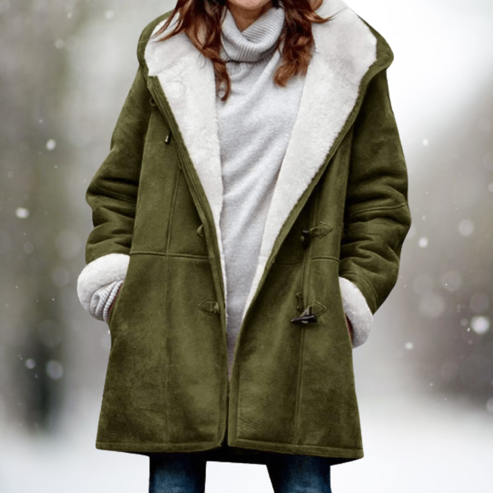 Warm Fuzzy Winter Parka Coat