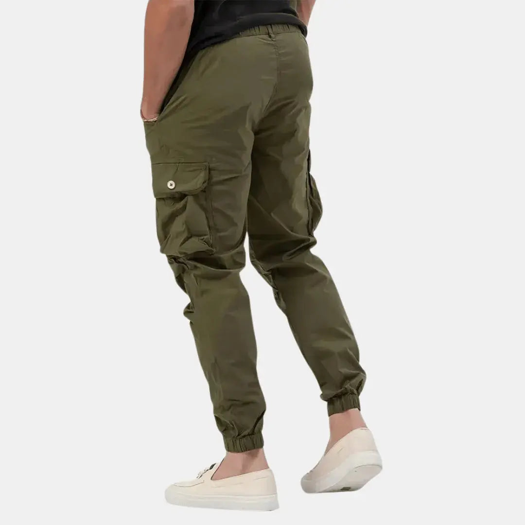 Men's Cargo Pants Elastic Cuff