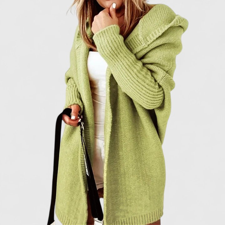 Women's Hooded Oversized Cardigan