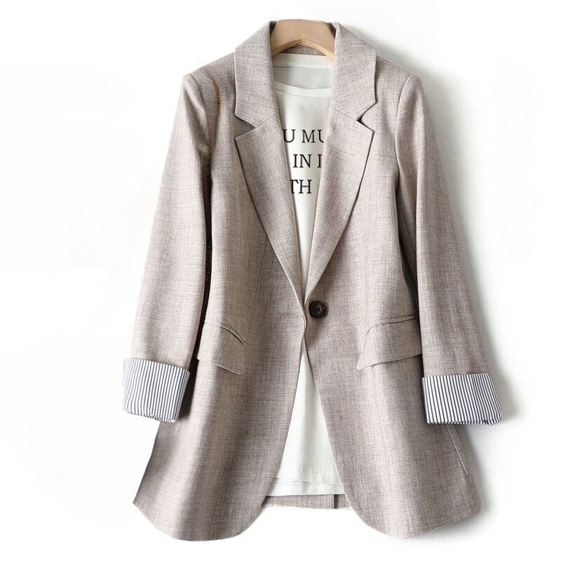 Valentina Rossi Women's Poly Blend Blazer Jacket - VibreMode