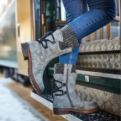 Women's Ankle Boots Lace Detail