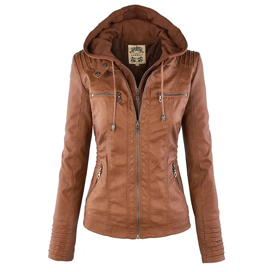 Women's Weatherproof Jacket Stylish Design - VibreMode