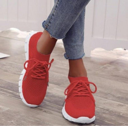 Comfortable Women's Breathable Mesh Sneakers Running Shoes