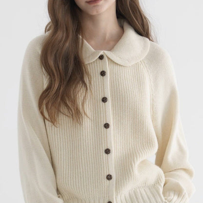 French Retro Cardigan Sweater