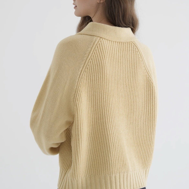 Women's Long Sleeve Cardigan Soft Knit