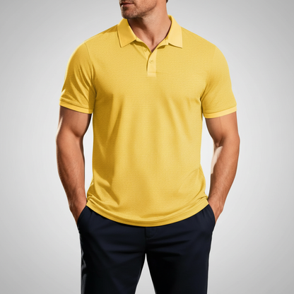 Men's Waffle Collar Shirt