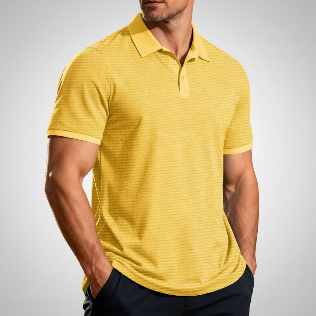 Wayden Men's Waffle Collar Dress Shirt