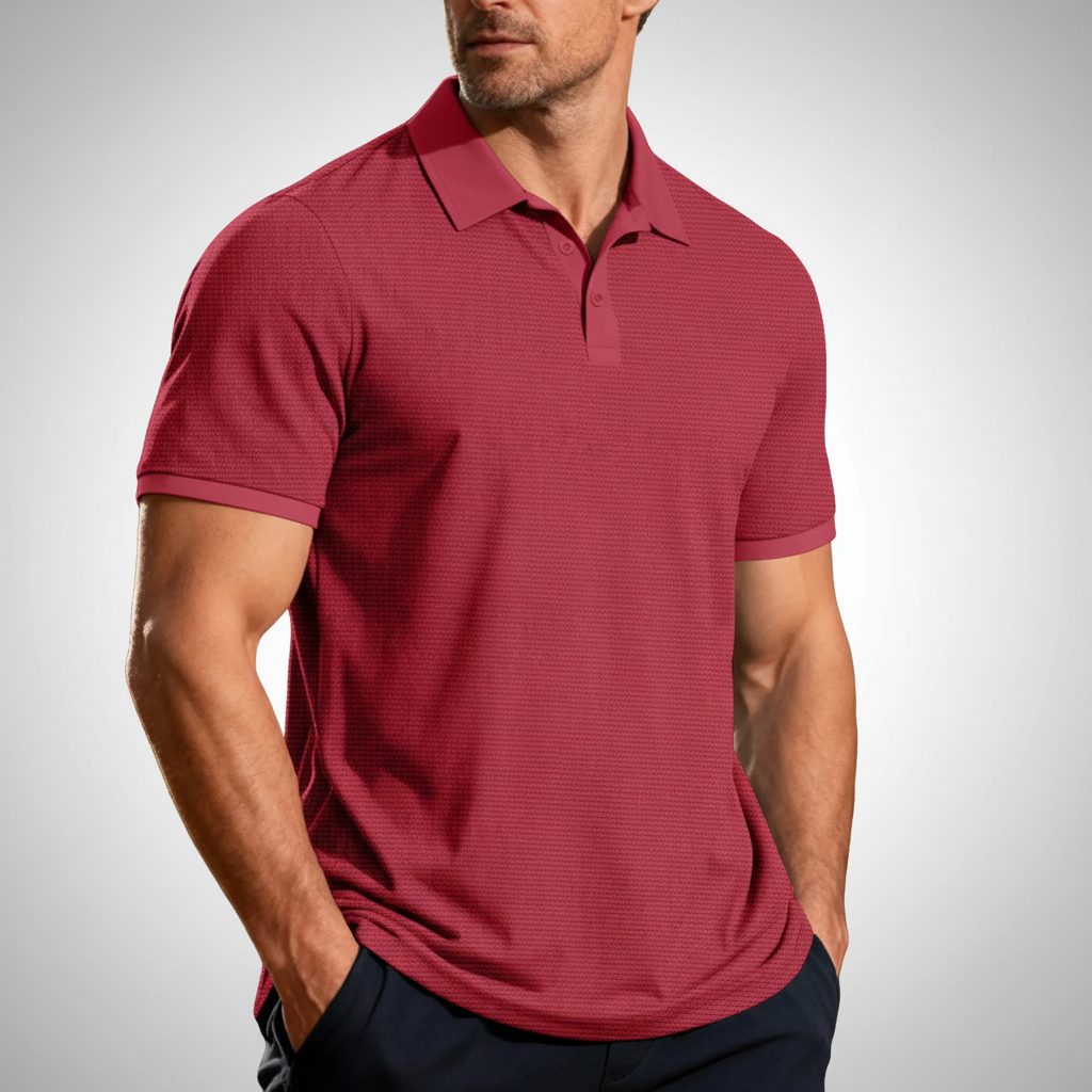 Wayden Men's Waffle Collar Dress Shirt