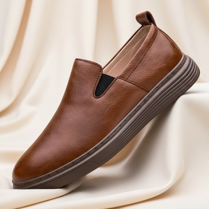 Panache Mens Leather Loafers - VibreMode