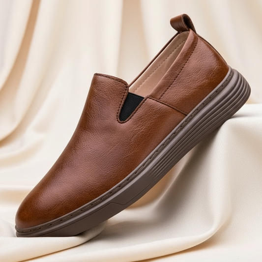 Bennett Men's Genuine Leather Loafers - VibreMode