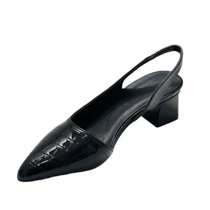 Ladies Classic Low Heel Spring Shoes