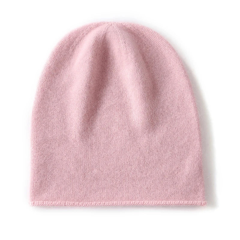 Chic Women's Cashmere Blend Slouch Beanie: Soft, Warm, Fashionable Winter Hat