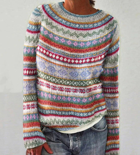 Women's Striped Sweater High Quality
