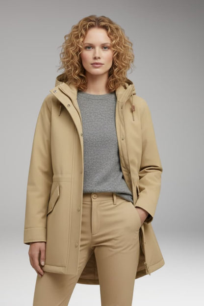 Women's Hooded Parka Insulated Waterproof