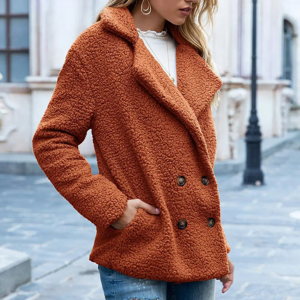 Women's Teddy Coat Warm Winter Outerwear