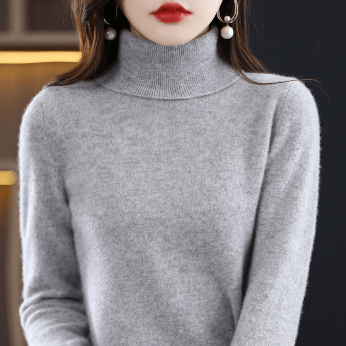 Timeless Ladies Crew Neck Spring Sweater