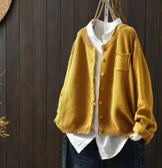 Cozy Oversized Open Cardigan