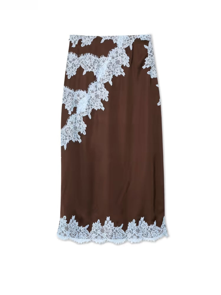 Women's Halter And Midi Skirt Set