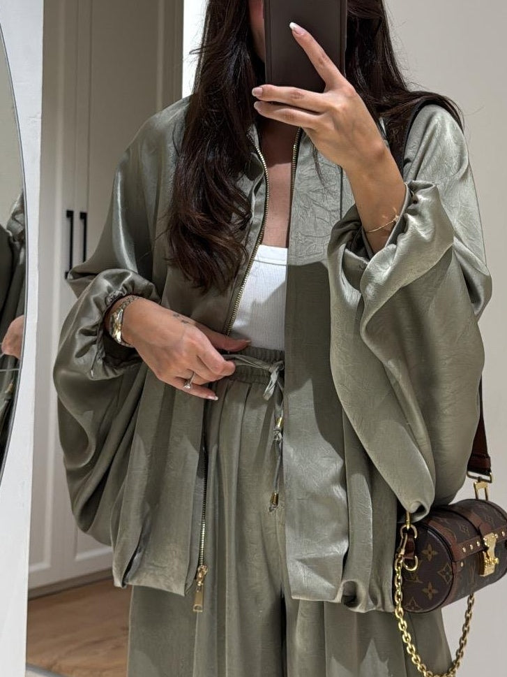 Women's Casual Two-Piece Suit Jacket And Pants