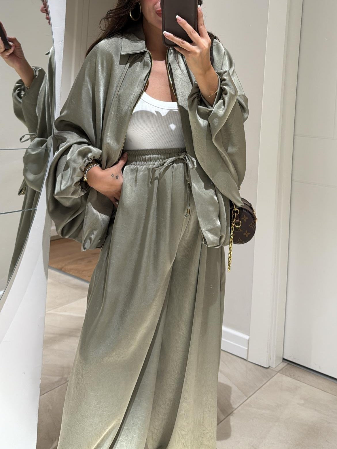 Women's Casual Two-Piece Suit Jacket And Pants