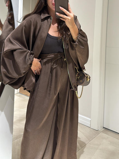 Women's Casual Two-Piece Suit Jacket And Pants
