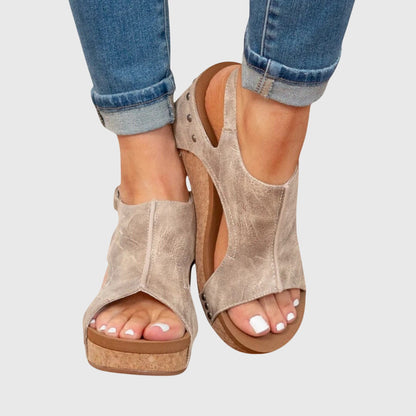Comfortable Arch Support High Heel Sandals