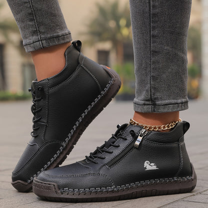 Ladies Comfortable Spring Lace Up Walking Shoes
