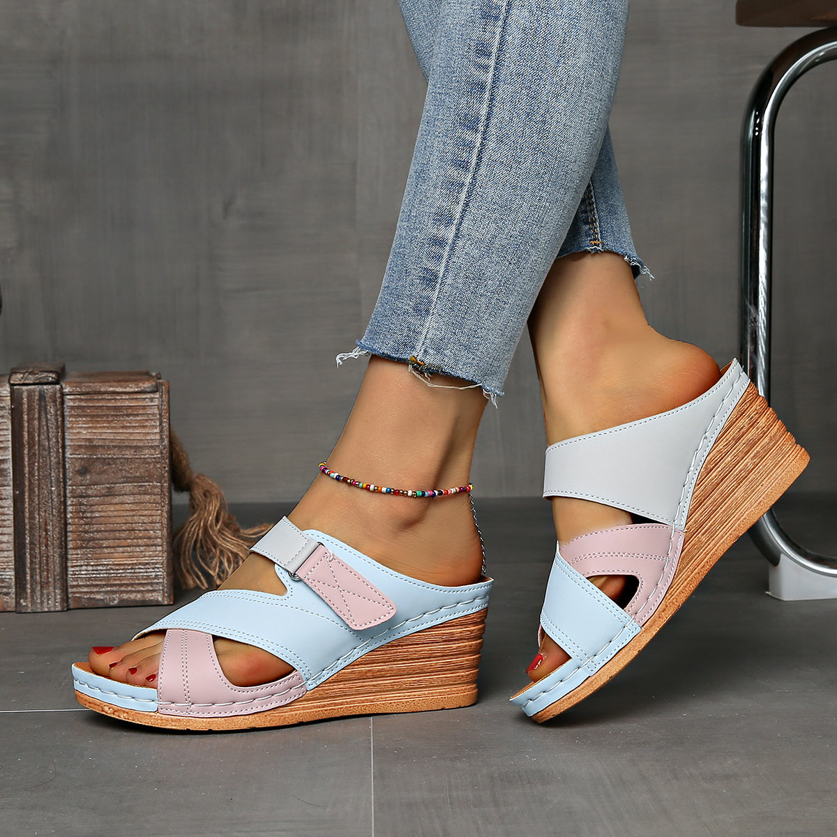 Women's Wedge Slides