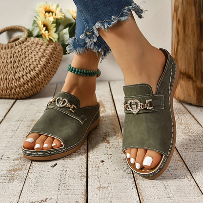 Women's Flat Adjustable Sandals