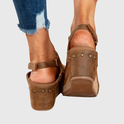 Comfortable Arch Support High Heel Sandals