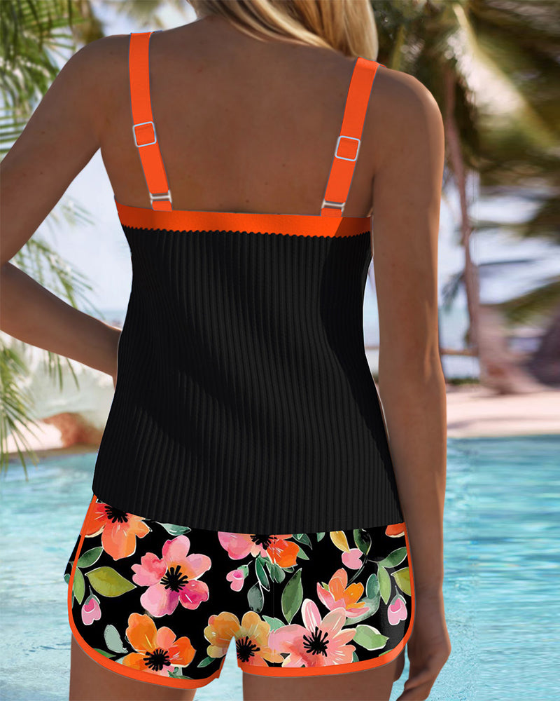 Anastasia Women's Tummy Control Tankini Swimsuit