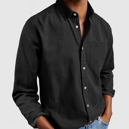 Men's Casual Button Shirt Breathable