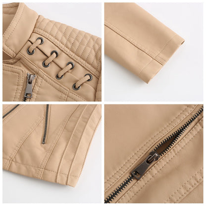 Lea Womens Lambskin Autumn Jacket
