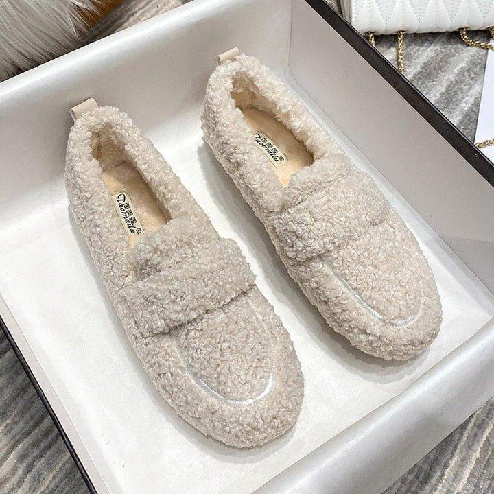Women's Flat Textured Slip-On Loafers