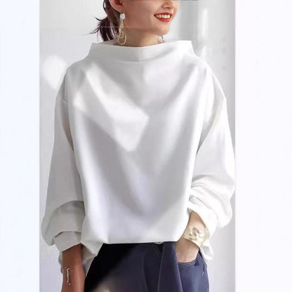 Women's Oversized Funnel Neck