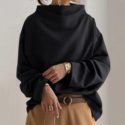 Women's Oversized Funnel Neck - VibreMode