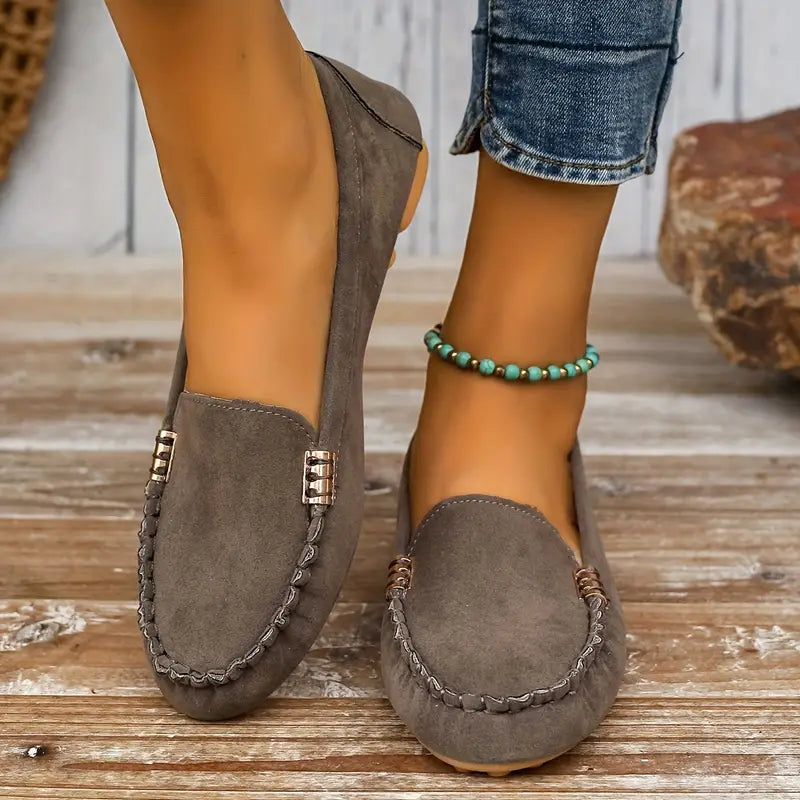 Image of Anna | Women's Slip-On Driving Loafers