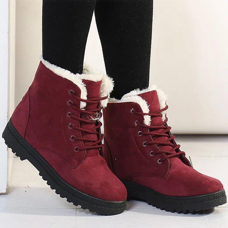Women's Ankle Boots Platform Lace Up Style