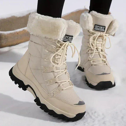 Insulated Water Resistant Snow Boots - VibreMode