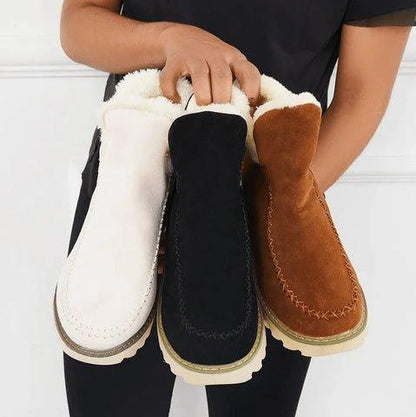 Women's Platform Boots Thick Sole