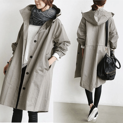 Women's Oversized Windbreaker Jacket Lightweight - VibreMode