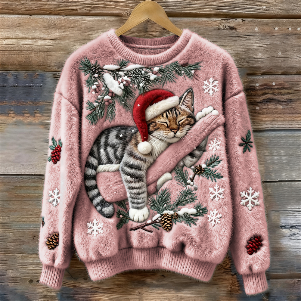 Women's Graphic Knit Sweater