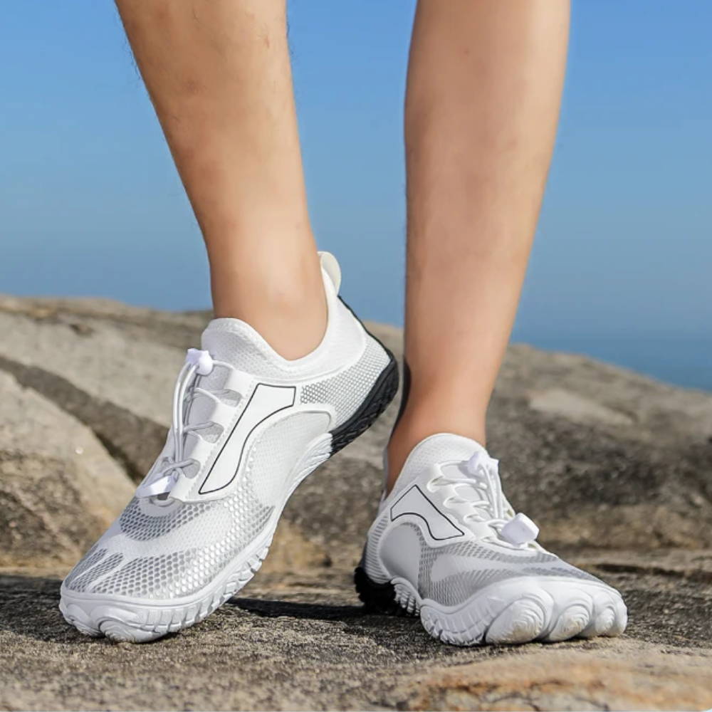Comfortable Water Shoes with Breathable Mesh and Grip Sole - VibreMode
