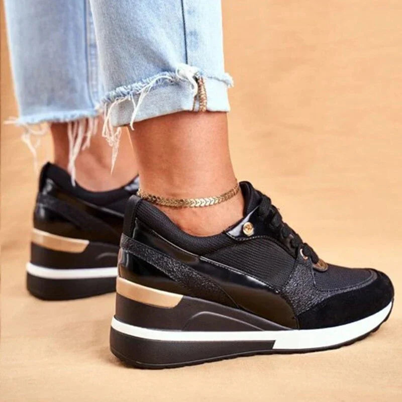 Lightweight Knit Sneakers Arch Support Memory Foam