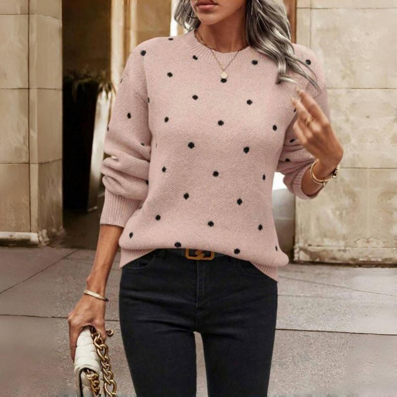 Women's Dotted Pattern Sweater