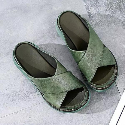 Comfortable Flat Foam Women's Sandals - VibreMode