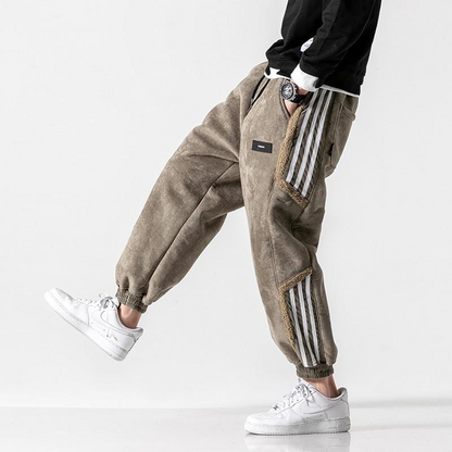 Men's Striped Jogger Pants - VibreMode