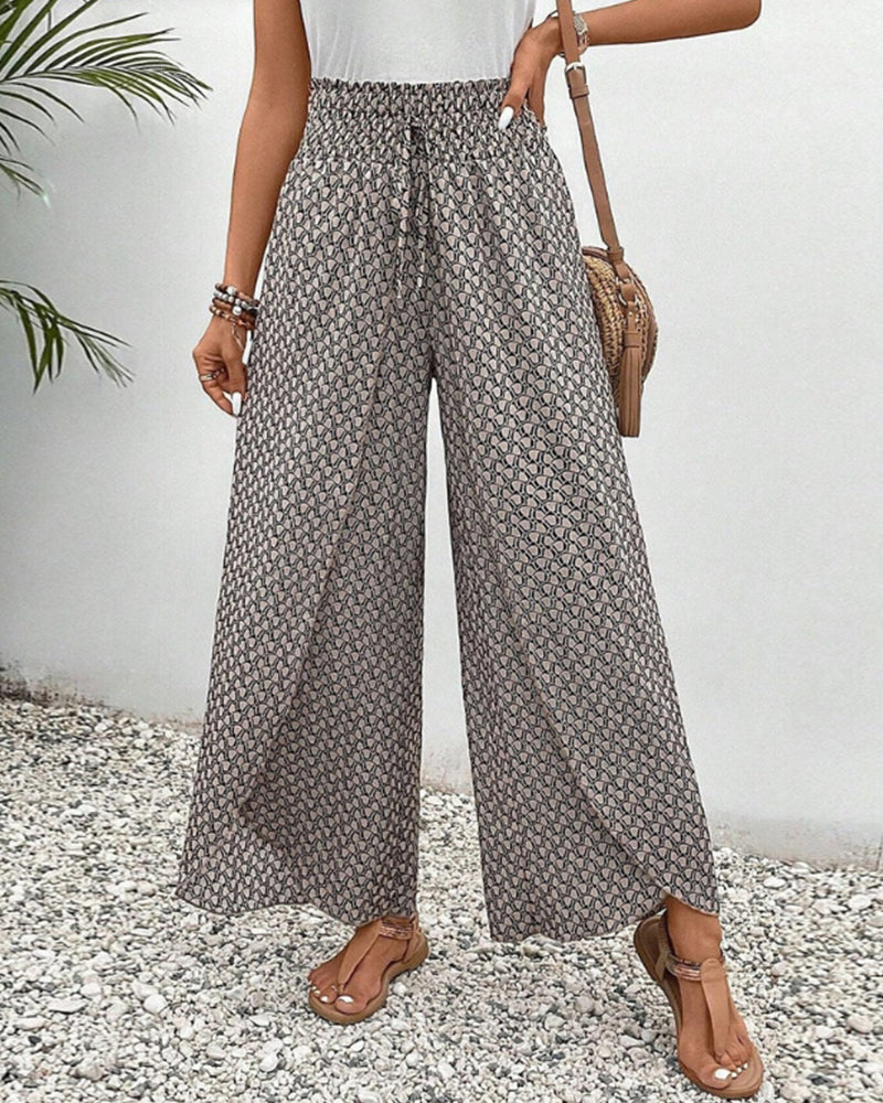 Women's Pull-On Trousers Elastic Waistband - VibreMode