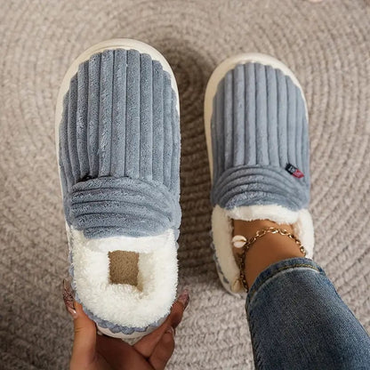 Women's Open Back Slippers Slip On Design